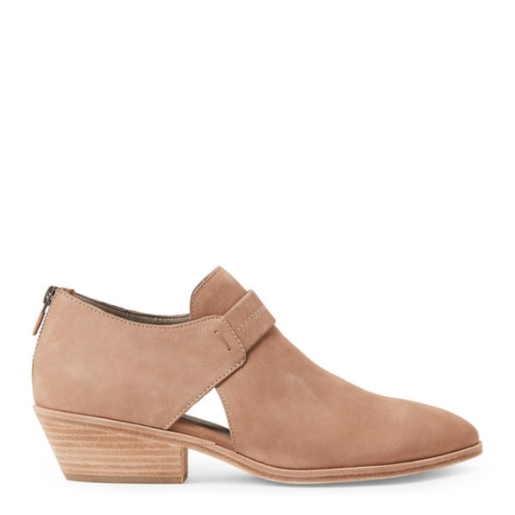 Eileen Fisher Women Nubuck Booties Cutout - Picture 2 of 4